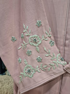 Bloom Beaded Sleeve Abaya