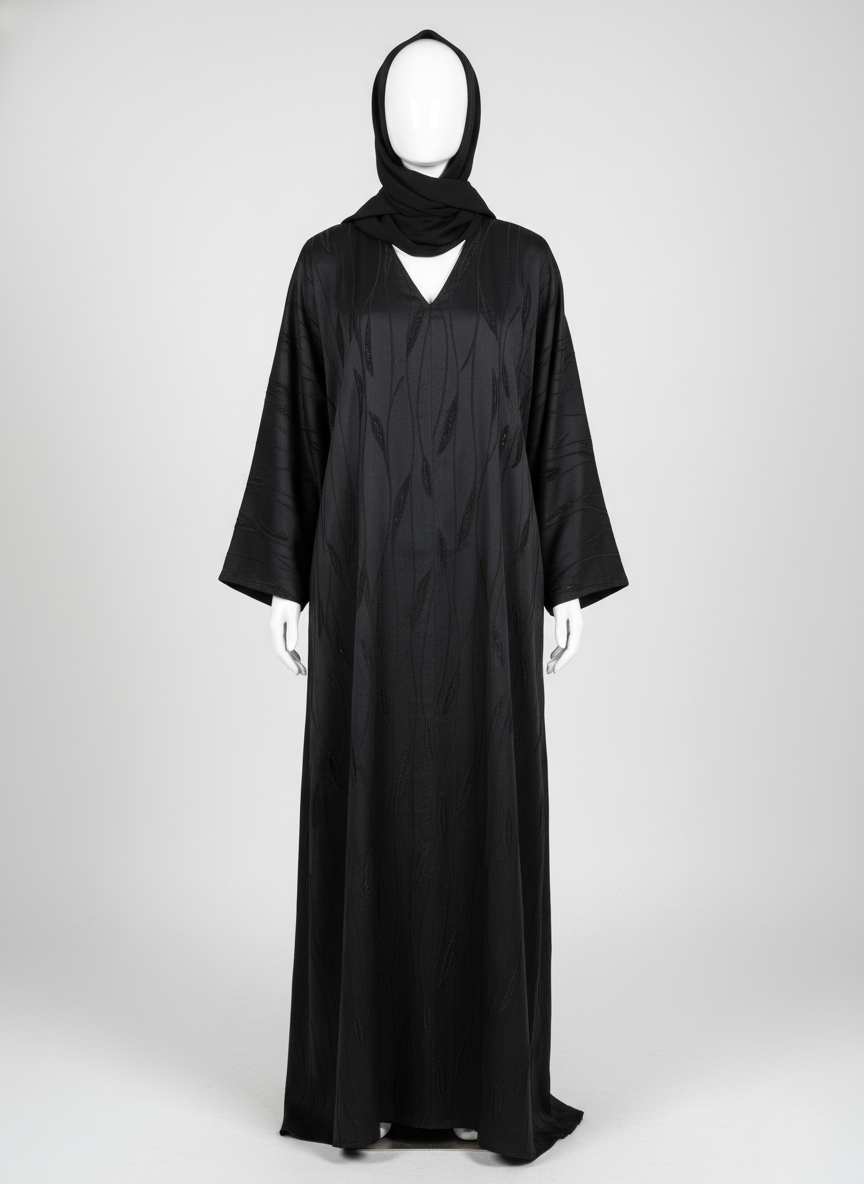 Black Grace Embellished Abaya