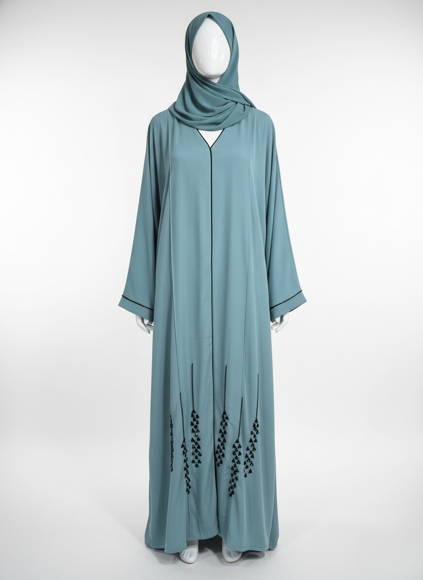 Sparkle & Grace: : Bottom Beaded Abayas