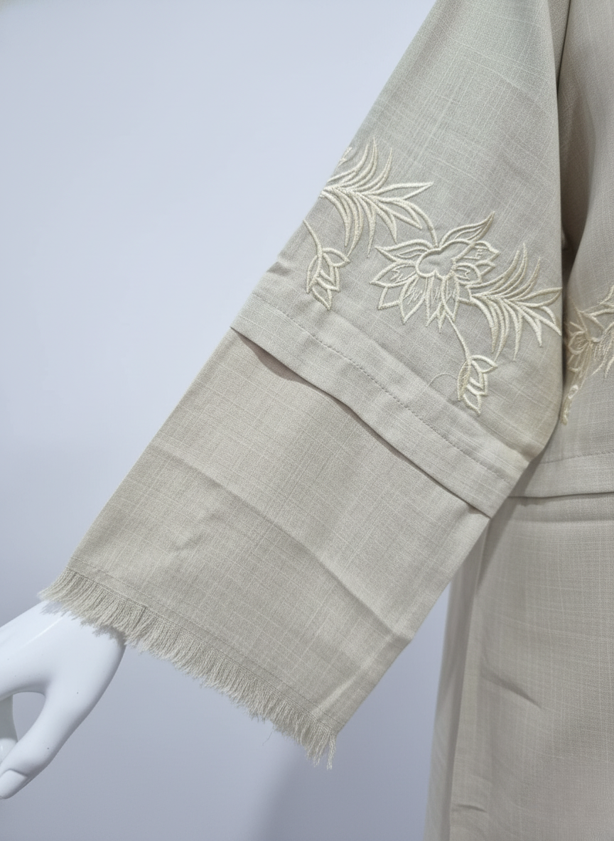 Classic Beige Abaya