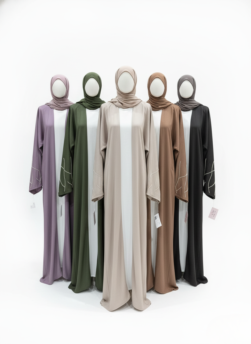 Artisan Sleeve Design Abaya