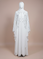 Farasha Elegance Abaya – Front Embellished